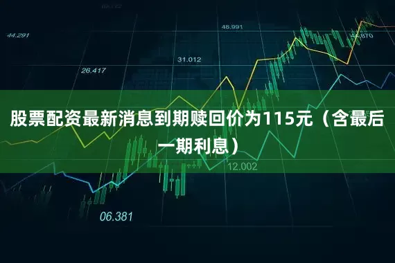 股票配资最新消息到期赎回价为115元（含最后一期利息）